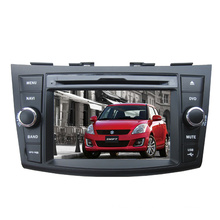 2DIN coches reproductor de DVD apto para Suzuki Swift 2012 con sistema de navegación de GPS de TV estéreo de Radio Bluetooth